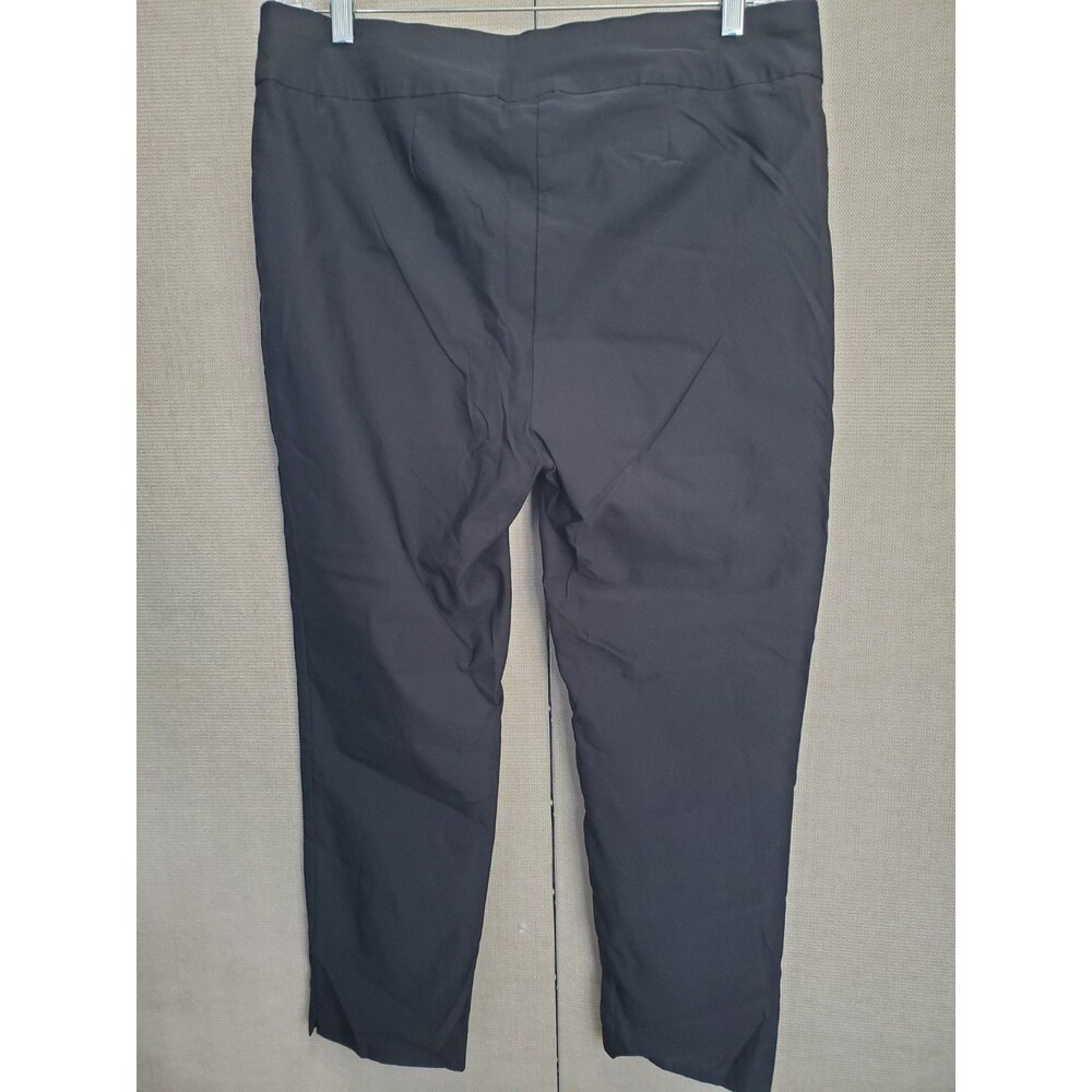 Chico's So Slimming Black Pull-On Ankle Pants Size 3 (XL) - Picture 2 of 6